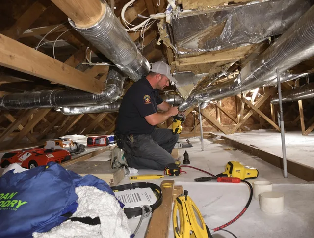 Professional air duct repair by Hull Air Duct Cleaning in Hull