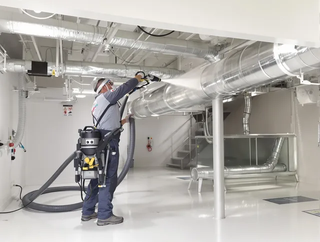 Professional central duct cleaning by Hull Air Duct Cleaning in Hull