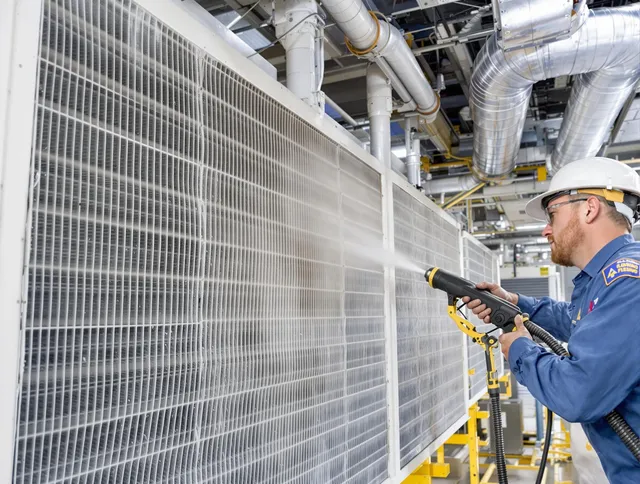 Professional commercial coil cleaning by Hull Air Duct Cleaning in Hull